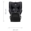 BRITAX RÖMER Dualfix Plus Style Carbon Black gyerekülés 40-105cm