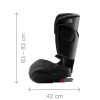 BRITAX RÖMER Kidfix M i-Size Space Black gyerekülés 100-150cm