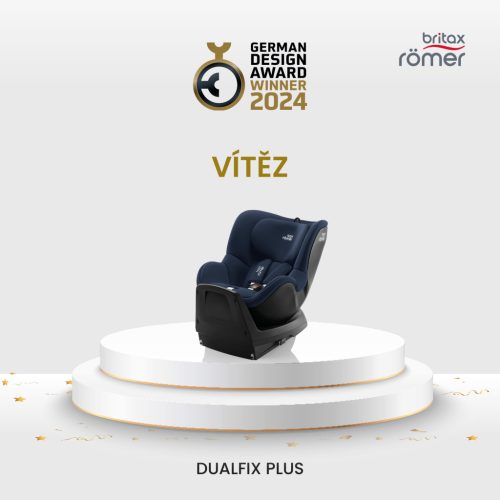 BRITAX RÖMER Dualfix Plus Space Black gyerekülés 40-105cm