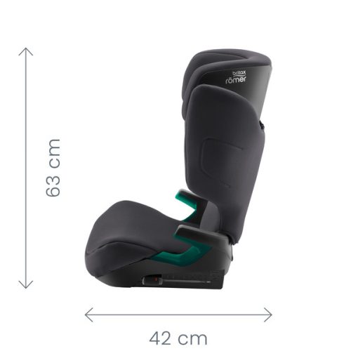 BRITAX RÖMER Discovery Plus 2 Space Black gyerekülés 100-150cm