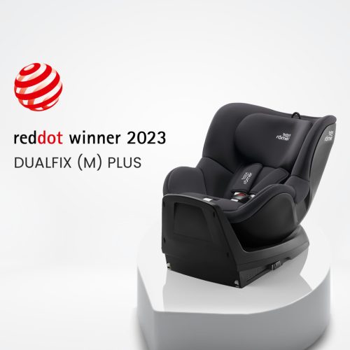 BRITAX RÖMER Dualfix M Plus Midnight Grey gyerekülés 61-105cm