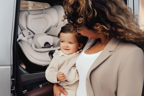BRITAX RÖMER Dualfix 5Z Lux Soft Taupe gyerekülés 61-105cm
