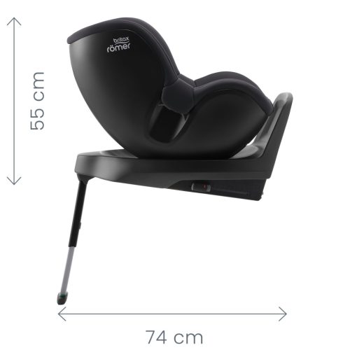 BRITAX RÖMER Dualfix Plus Night Blue gyerekülés 40-105cm