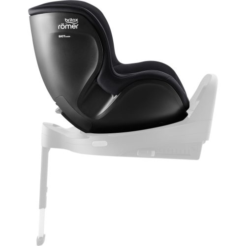 BRITAX RÖMER Dualfix 5Z Classic Deep Black gyerekülés 100-150cm