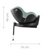 BRITAX RÖMER Dualfix 5Z Style Harbor Blue gyerekülés 61-105cm