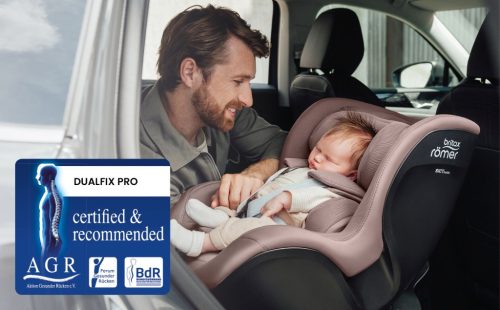 BRITAX RÖMER Dualfix Pro Lux Urban Olive gyerekülés 40-105cm