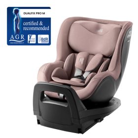   BRITAX RÖMER Dualfix Pro M Style Dusty Rose gyerekülés 61-105cm