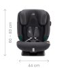BRITAX RÖMER Advansafix Pro Classic Deep Black gyerekülés 76-150cm