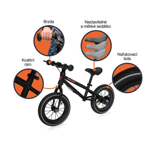 ZOPA Balance bike Racer with handbrake