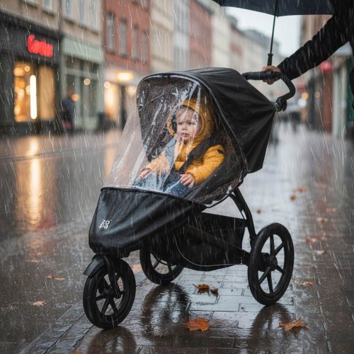 ZOPA Universal raincover for three wheel strollers