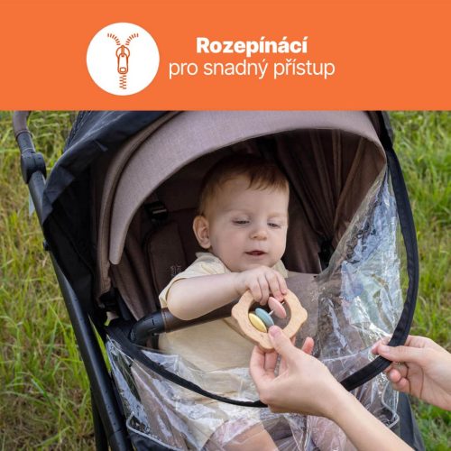 ZOPA Universal raincover for three wheel strollers