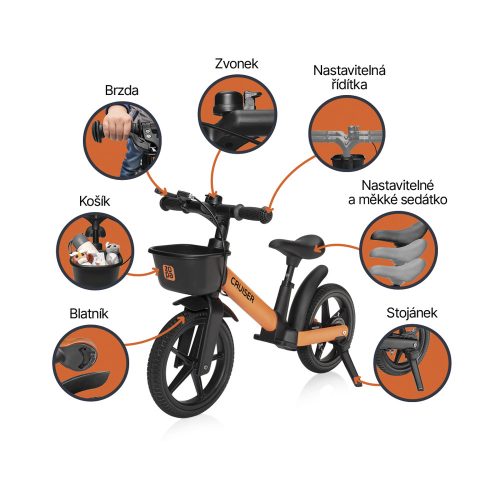 ZOPA Cruiser balance bike with brake