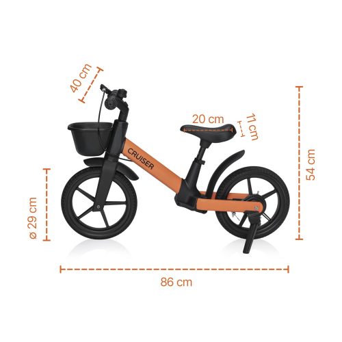 ZOPA Cruiser balance bike with brake