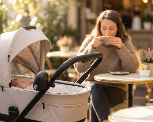 ZOPA Baby Stroller Rocker portable Bobby Rechargeable