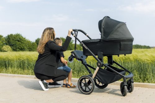 ZOPA Segboard 2 fellépő babakocsihoz, fekete