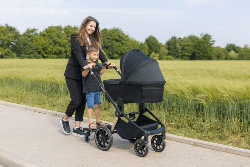 ZOPA Segboard 2 fellépő babakocsihoz, fekete