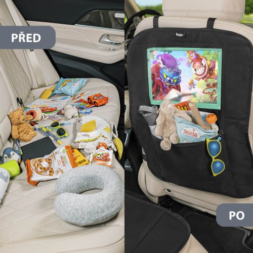 ZOPA Ülésvédő az autósülésre, tabletzsebbel