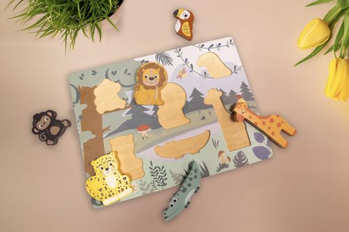 ZOPA Fa puzzle - dzsungel