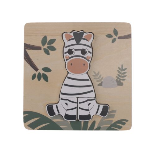 ZOPA Fa kis puzzle - zebra
