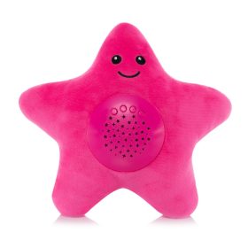 ZOPA Plüss csillag égbolt projektorral, pink
