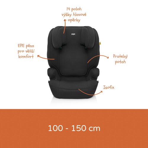 ZOPA Beta i-Size isofix gyerekülés