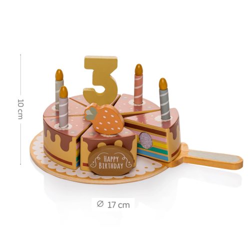 ZOPA Fa születésnapi torta készlet