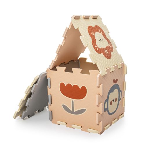 ZOPA 9 db-os Puzzle habszőnyeg, 30x30 cm, logic