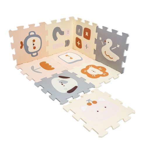 ZOPA 9 db-os Puzzle habszőnyeg, 30x30 cm, logic