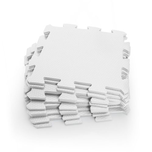 ZOPA 9 db-os Puzzle habszőnyeg, 30x30 cm, ivory beige