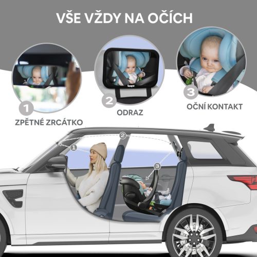 ZOPA Kis visszapillantó tükör