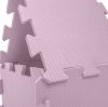 ZOPA 9 db-os Puzzle habszőnyeg, 30x30 cm, sugar pink