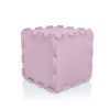 ZOPA 9 db-os Puzzle habszőnyeg, 30x30 cm, sugar pink