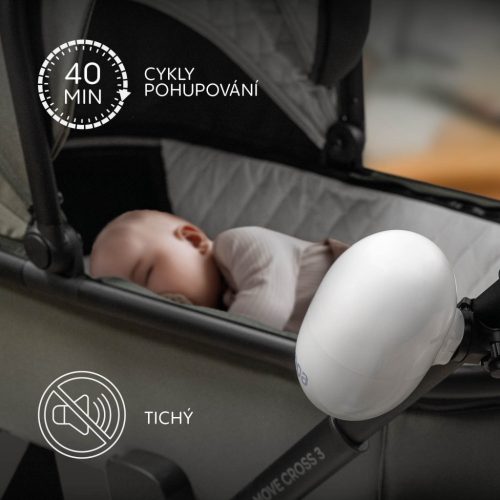 ZOPA Eggy újratölthető babakocsi ringató