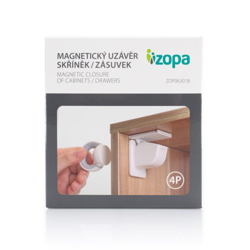 ZOPA Mágneses szekrény-/fiókzár 4 db