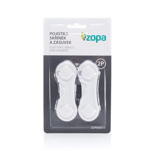 ZOPA Szekrény- és fiókbiztosító 2 db