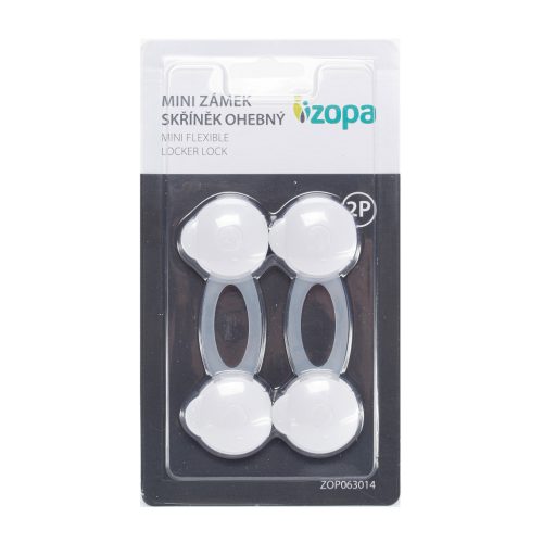 ZOPA Mini hajlékony szekrényzár 2 db