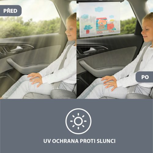 ZOPA Rolós autós árnyékoló - Róka