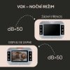 ZOPA Static digitális videós bébiőr, szürke