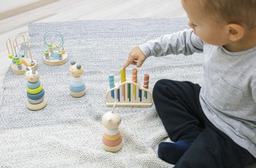 ZOPA Fa készségfejlesztő játék - zsiráf