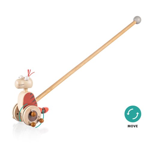 ZOPA Fa tolható dinoszaurusz - piros