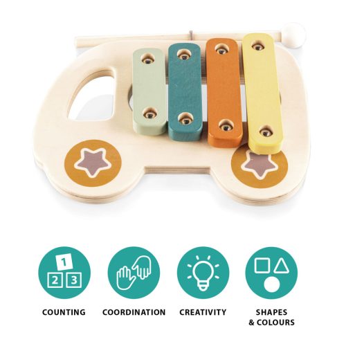 ZOPA Fa xilofon - autó