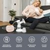 ZOPA Noma 3 fokozatú elektromos mellszívó, pink