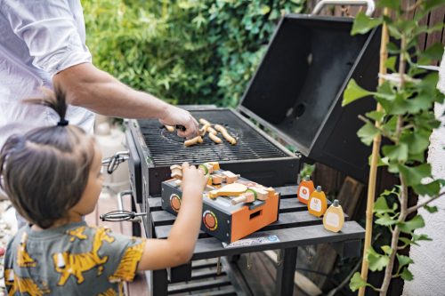 ZOPA Fa BBQ grill készlet