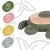 ZOPA Szilikon-fa rágóka Teknős - galambszürke