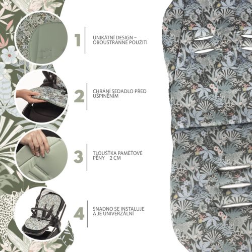 ZOPA Memory Foam babakocsi párna Comfort