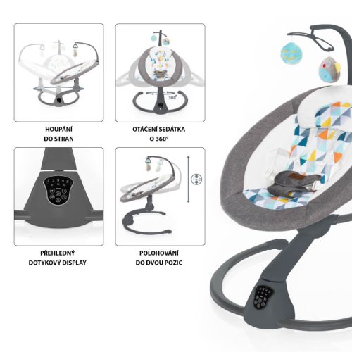 ZOPA Lullaby pihenőszék, Triangle/Grey