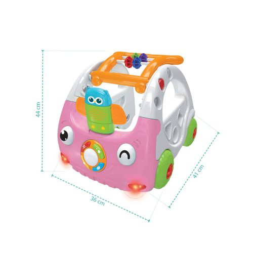 ZOPA Járássegítő 3in1, rózsaszín