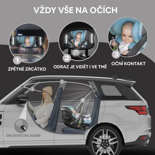 ZOPA Tükör LED világítással