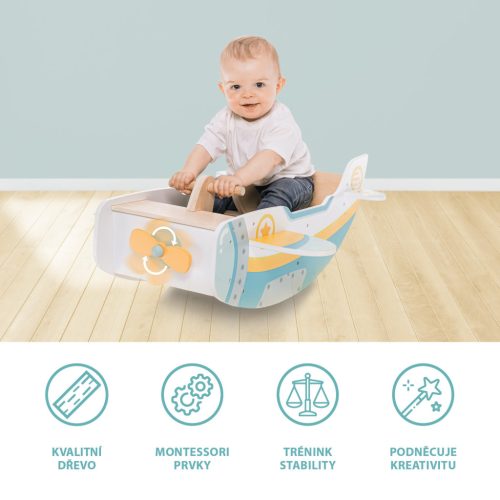 ZOPA Fa Montessori hintázó repülő