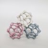 ZOPA Szilikon rágóka Atom - rózsaszín